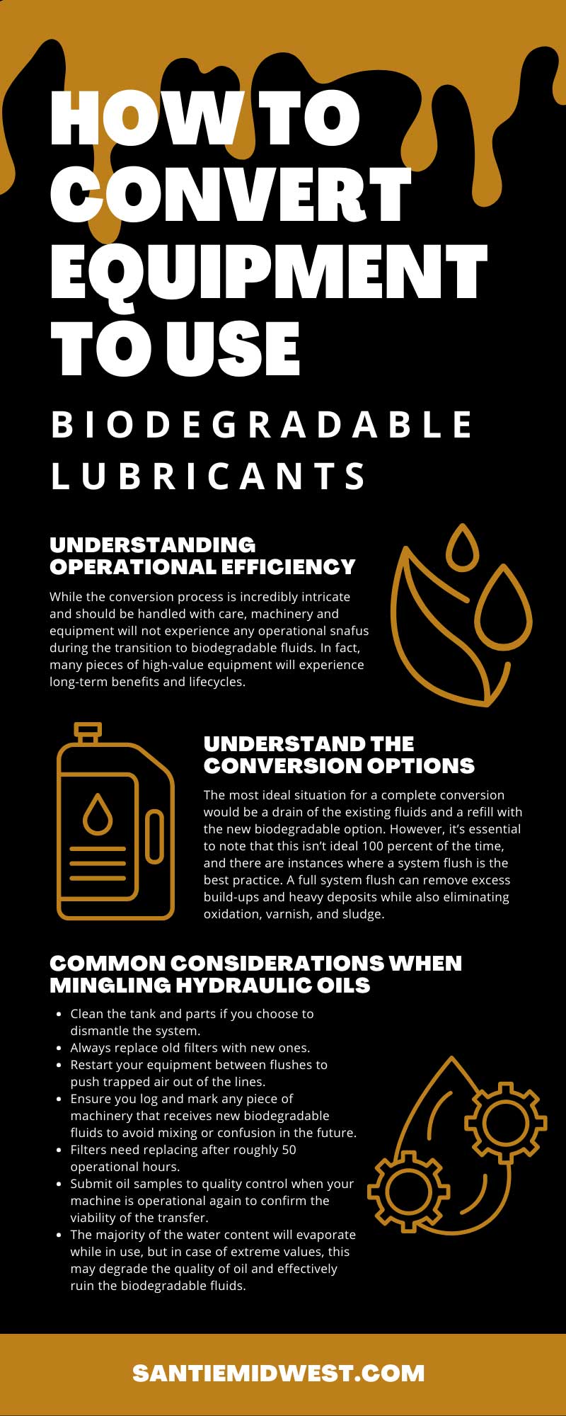 How To Convert Equipment To Use Biodegradable Lubricants