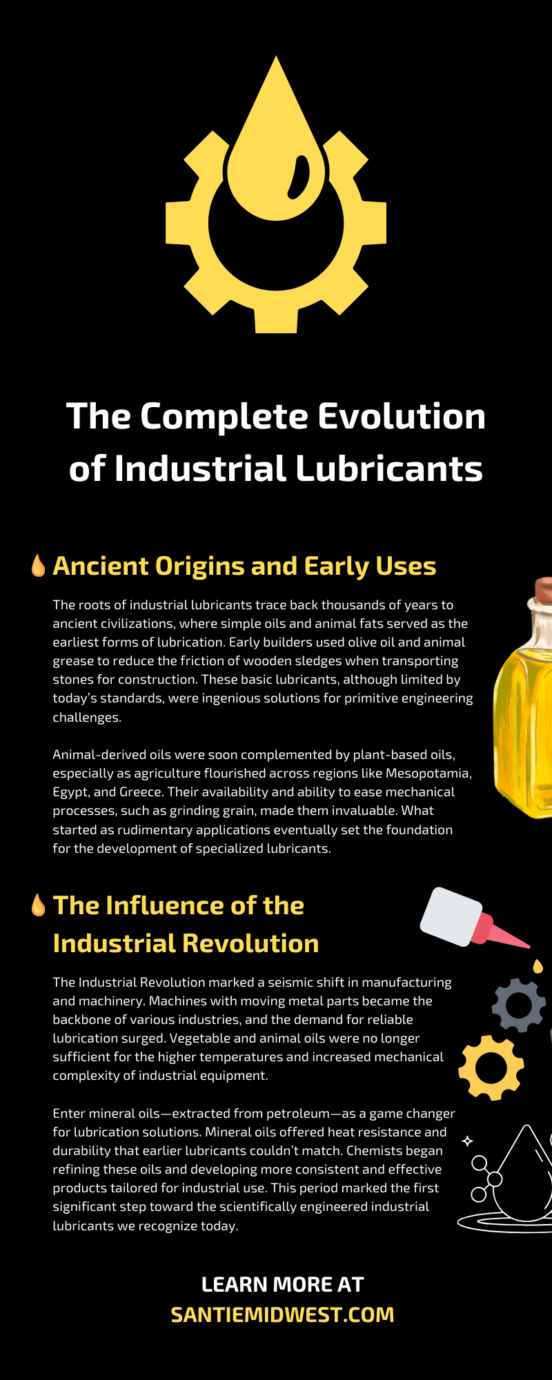 The Complete Evolution of Industrial Lubricants